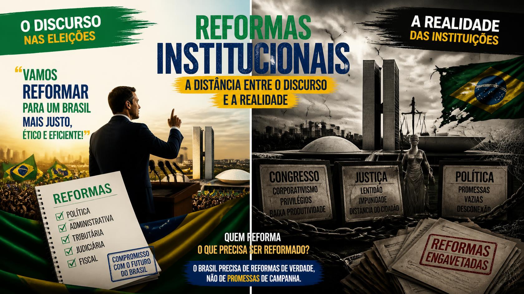 Reformas Institucionais: Análise Crítica do Discurso e a Realidade Política