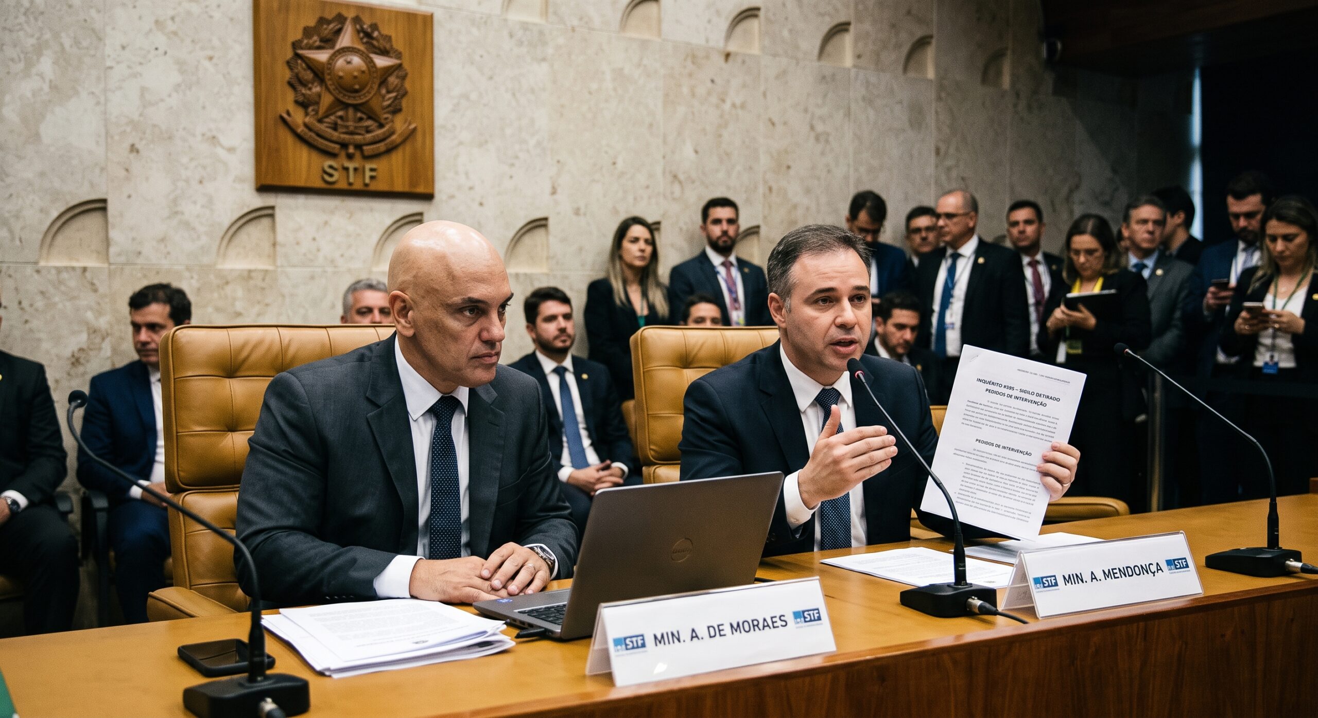 Moraes e Vorcaro, mensagens que expõem bastidores do STF e provocam forte crise institucional