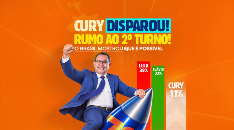 Cury em alta nas pesquisas.