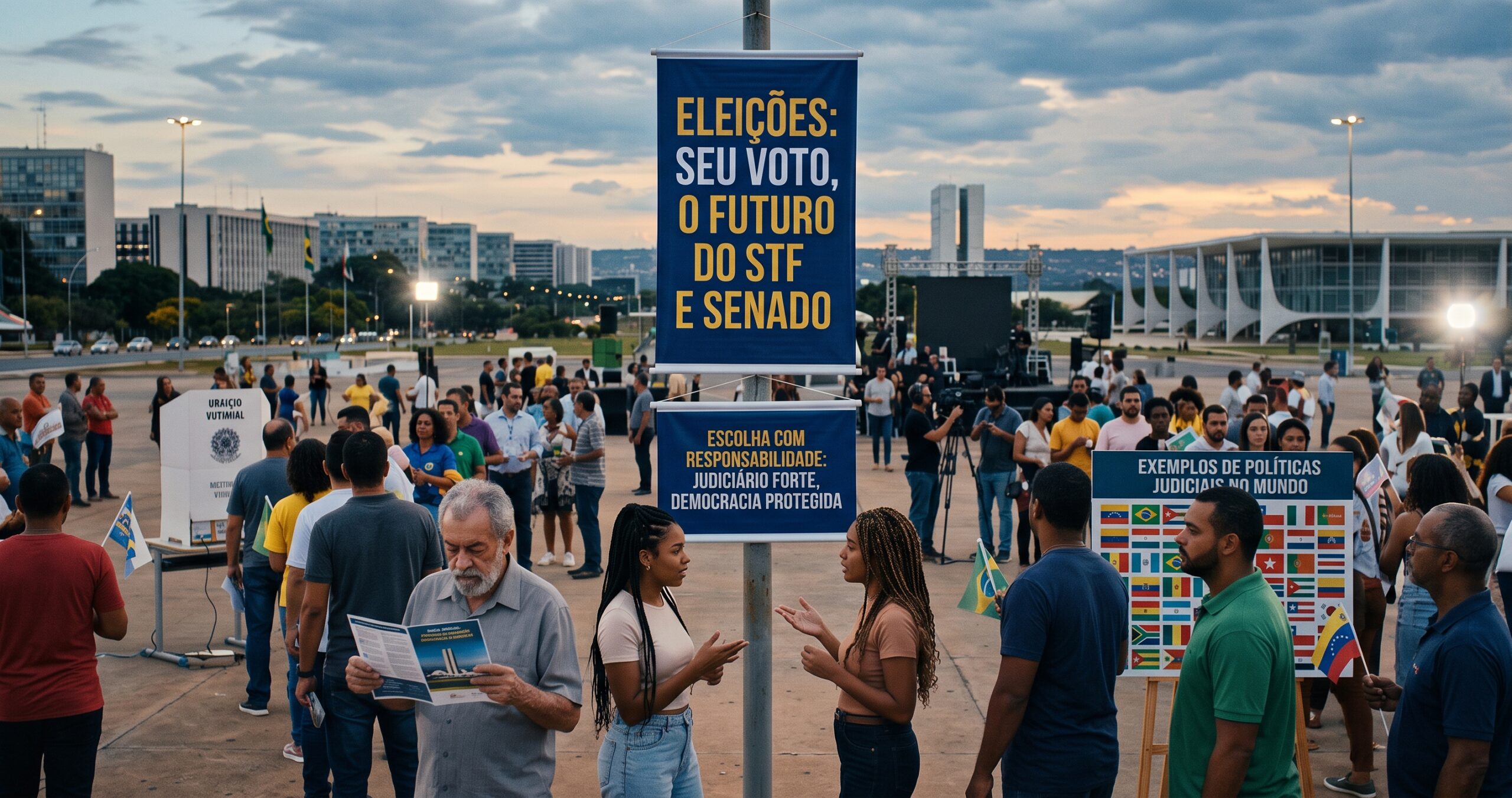 Eleições para Presidência e Senado: Como a Escolha do Político Impacta o STF e STJ